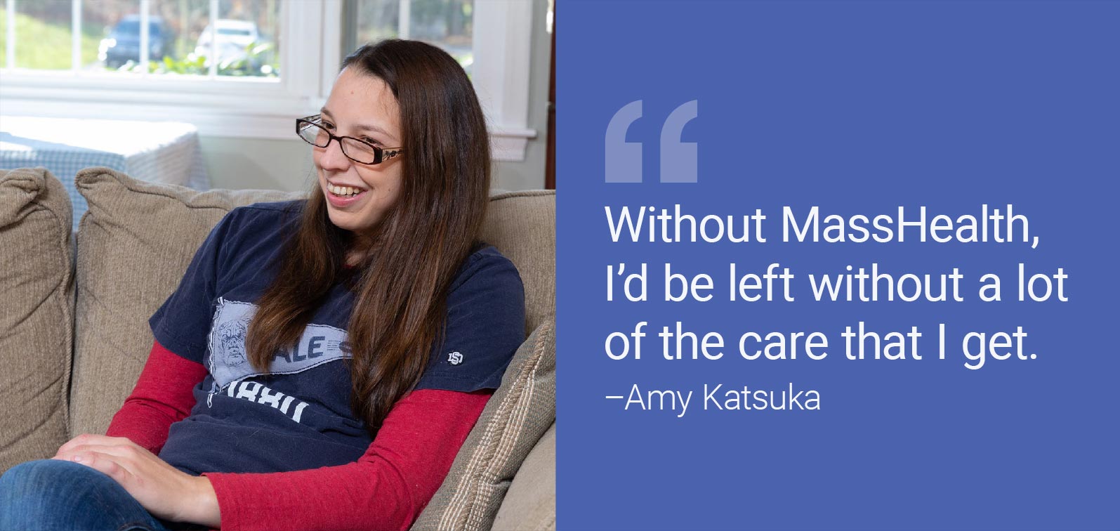 Photo of Amy Katsuka with quote